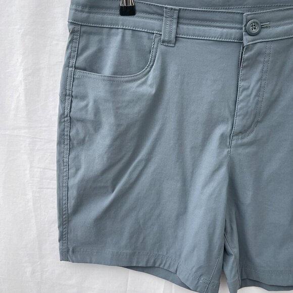 Eddie Bauer Cargo Hiking Utility Shorts Casual Outdoor Plus Size Blue Womens‎ 16 - Picture 12 of 12